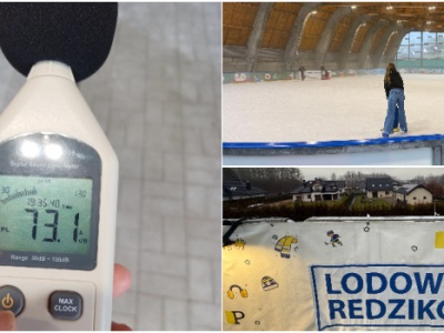 „Tak nie da się żyć”. Mieszkańcy Redzikowa skarżą się na hałas z gminnego lodowiska