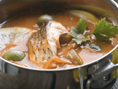 Zupa rybna przepis Okrasy