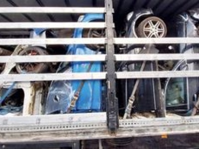 Przewoził pocięte auta. Grozi mu surowa kara