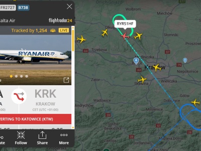 Mgła sparaliżowała Kraków Airport. Liczne przekierowania rejsów – komunikat wieczorny