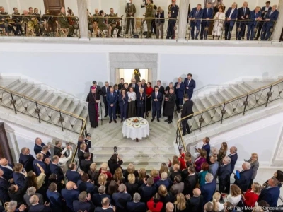 Niespodziewana gwiazda spotkania opłatkowego w Sejmie. Skradł show