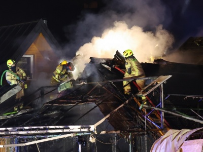 Spłonęła kawiarnia na Krupówkach! 2 osoby nieprzytomne