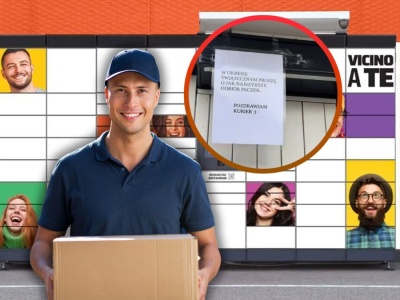 Kurier zostawił kartkę na paczkomacie. Ten apel daje do myślenia