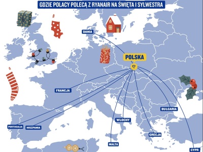 Gdzie Polacy polecą na Święta i Nowy Rok? Dominacja dwóch kierunków