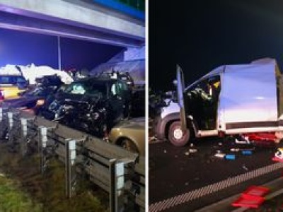 Karambol na S19. Policja pokazała zdjęcia