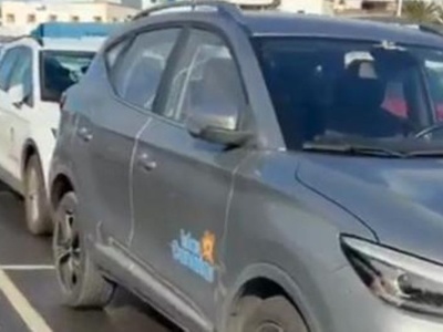 Las Nieves w Agaete sparaliżowane przez samochody na wynajem