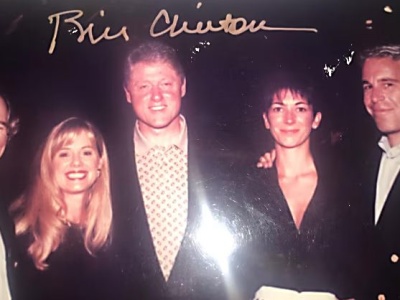 Bill Clinton gwiazdą archiwum Epsteina