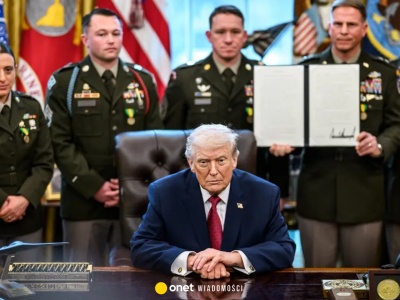 Donald Trump stawia sprawę jasno. 