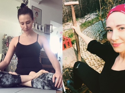 Popławska uciekła z Warszawy. Tak wygląda jej życie w Puszczy Kampinoskiej