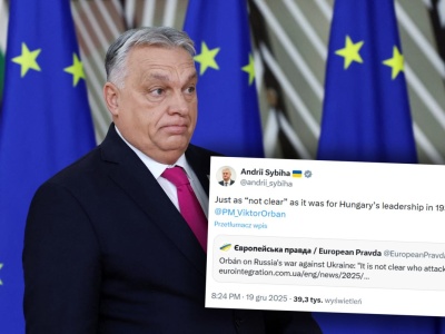 Orban szokuje słowami o wojnie w Ukrainie. Krótka odpowiedź z Kijowa