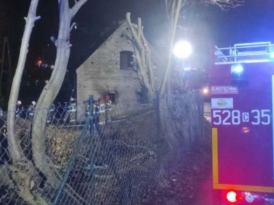 Tragiczna noc w Sępólnie Krajeńskim. Jest śmiertelna ofiara pożaru