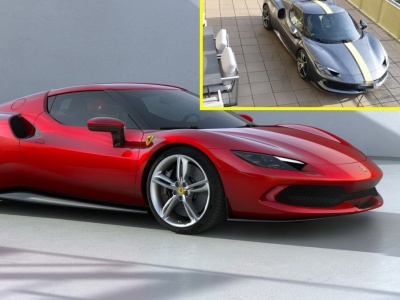 Zabronili mu trzymać Ferrari na balkonie. 