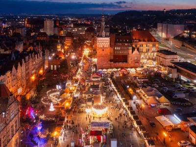 Gdańsk rozbłyska świątecznym światłem. Walczy o tytuł świetlnej stolicy Polski