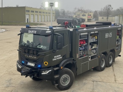Ciężkie Iveco dla Wojskowej Straży Pożarnej CSWL