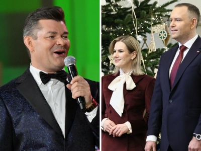 Zenek Martyniuk zaśpiewał na koncercie kolęd. Na widowni prezydent z żoną
