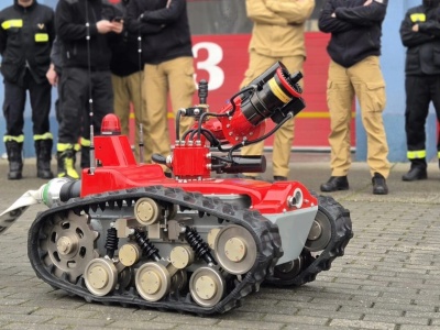 Nowy robot gaśniczy wesprze działania raciborskich strażaków