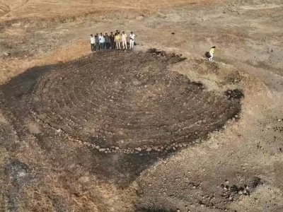 W Indiach odnaleziono kamienny labirynt. Ogromna konstrukcja powstała tysiące lat temu i zadziwia przeznaczeniem