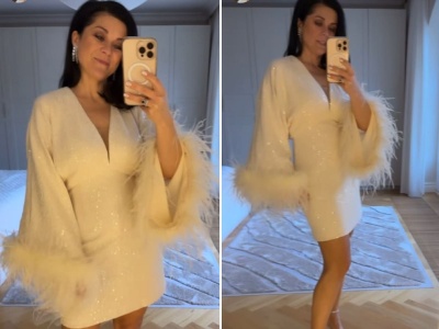 Tej sukienki na wigilii pozazdroszczą ci wszyscy. Cichopek zaprezentowała idealną propozycję