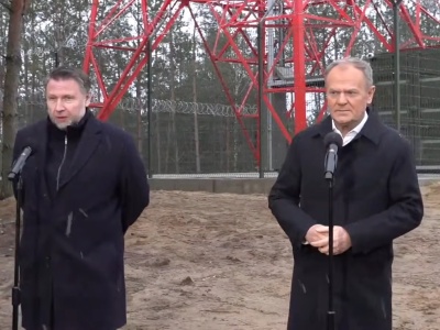 Poświęcenie i czujność nawet w święta. Tusk dziękuje funkcjonariuszom na granicy