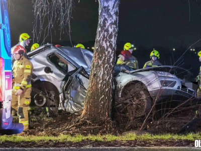 Tragedia na DW-455. W wypadku zginęły dwie osoby