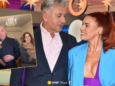 Natasza Urbańska i Janusz Józefowicz złożyli życzenia. Razem z nimi 17-letnia córka