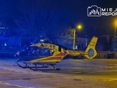 Groza w wigilijny wieczór. 3-letnie dziecko poparzone, lądował LPR