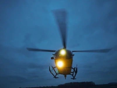 3-letnie dziecko uległo poparzeniu podczas Wigilii. Wezwano śmigłowiec LPR