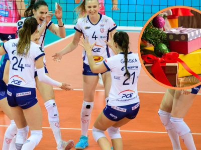 Świąteczny odpoczynek i biesiadowanie przy stole? Nie dla łódzkich siatkarek