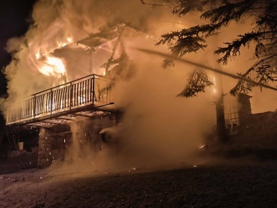 Były dwa pożary saun w regionie. Zaczęło się w wigilijny wieczór. Nikt nie ucierpiał