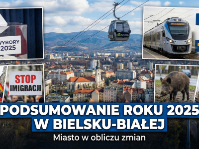 Podsumowanie 2025 roku w Bielsku-Białej i regionie. Dodatkowo wersja audio