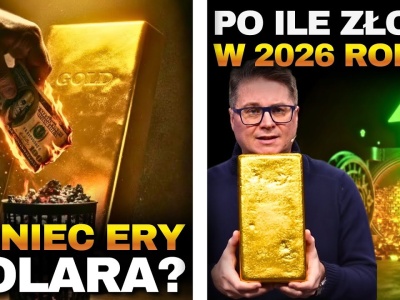NBP skupuje rekordowo drogie złoto! Czy to koniec ery dolara w rezerwach banku?
