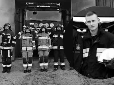 Kamil zmarł po ciężkiej chorobie. Strażacy oddali mu hołd