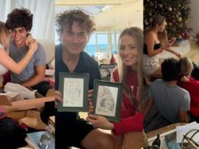 Agata Rubik relacjonuje rodzinne święta w USA. Nie zabrakło chłopaka 16-letniej Heleny (FOTO)