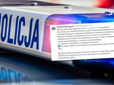 Tajemnicze obiekty spadły na teren Polski. Policja apeluje o ostrożność