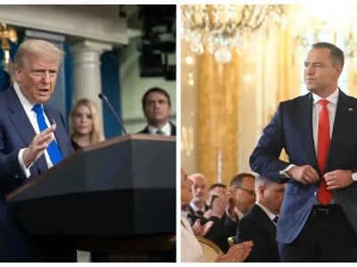 Prezydent Nawrocki rozmawiał telefonicznie z Trumpem. Wśród tematów postępy w planie dla Ukrainy