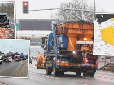 Niemal cała Polska na żółto. Wypadek za wypadkiem. To potrwa
