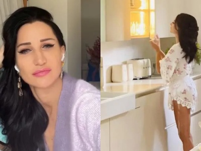 Dom Steczkowskiej robi ogromne wrażenie. Jasne wnętrza, ogród i wyjście na taras z sypialni to nie wszystko