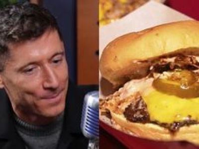 Robert Lewandowski o fast foodach. 