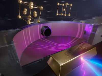 Złoto pod ciśnieniem planet. Jak metal znany z biżuterii zachowuje się przy 10 milionach atmosfer?