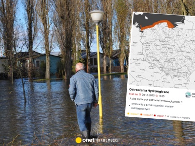 IMGW wydał ostrzeżenia drugiego stopnia. Tu możliwe są podtopienia