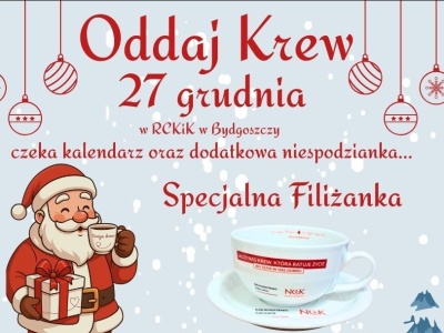Filiżanka w prezencie. W sobotę czekają na krwiodawców, bo w szpitalach może brakować krwi