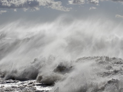 Zagrożenie sztormem na Pomorzu