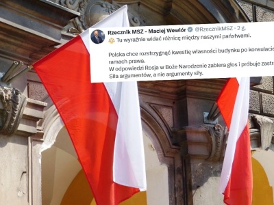 Polskie ministerstwo tłumaczy Rosji, że można mieć różnicę zdań bez gróźb