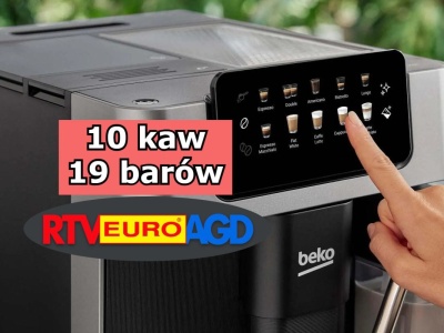 Wyrywa z butów, a kosztuje byle co. RTV Euro AGD wietrzy magazyn z ekspresu Beko