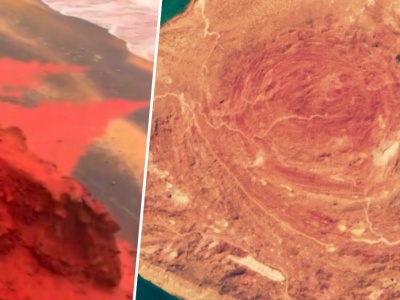 Woda jak krew i marsjańskie krajobrazy. Zjawisko zadziwia