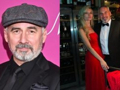 Jacek Kopczyński prezentuje kadr z wesela. Panna młoda wybrała CZERWONĄ suknię ślubną od projektantki Agaty Dudy (FOTO)