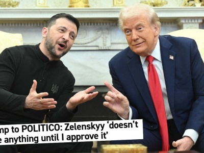 Trump wesoło zapewnił, że Zełenski 