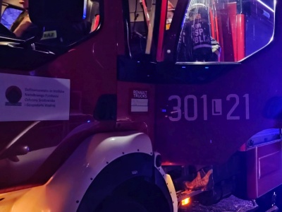 Pożar ciężarówki na S17 Lublin – Warszawa. Są utrudnienia w ruchu