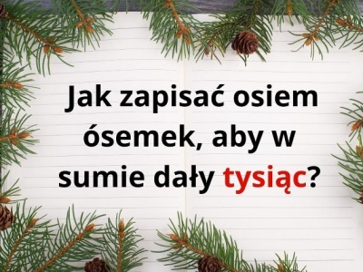 Zagadka, która podbija internet. Rozwiązanie nie jest oczywiste