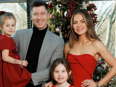 Robert Lewandowski w Warszawie. Zaprowadził swoje córki do wyjątkowego miejsca